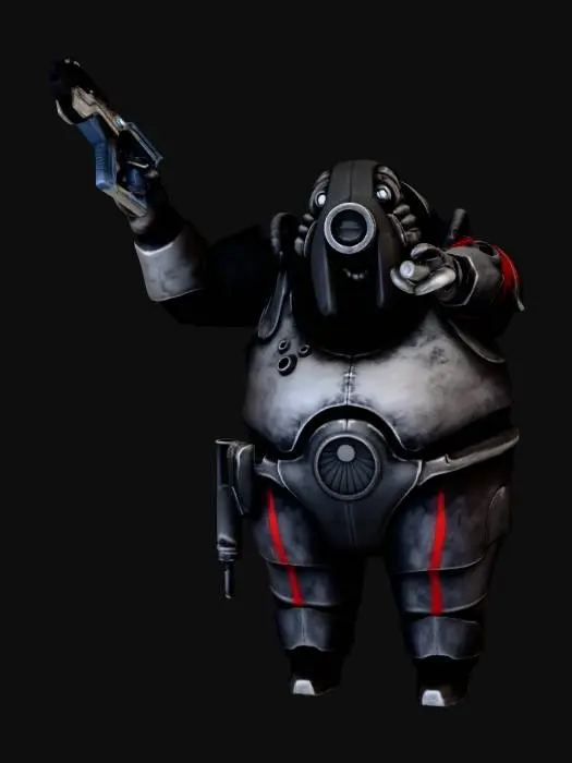 3D model for Armored Sentinel