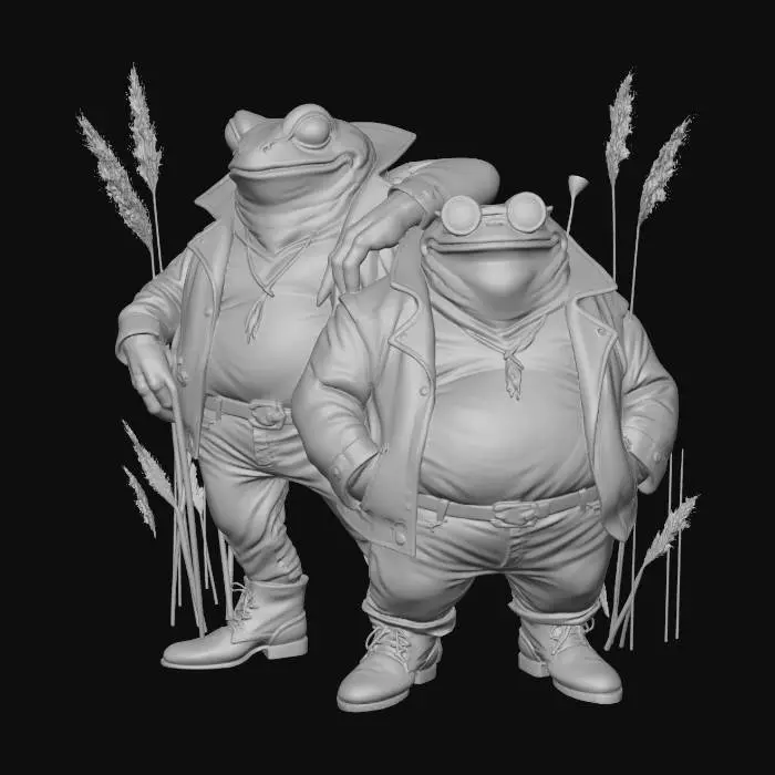 3D model for Amphibian Chic