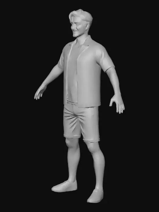 3D model for Tropical Vibes