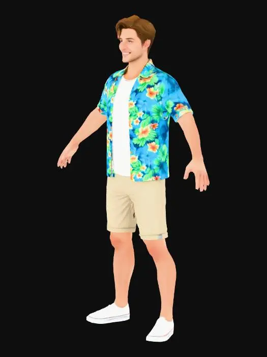 3D model for Tropical Vibes