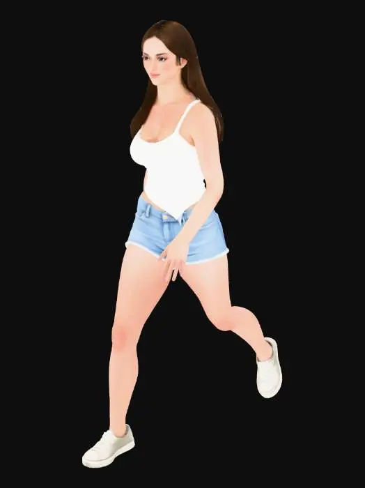 3D model for Virtual Reality Character