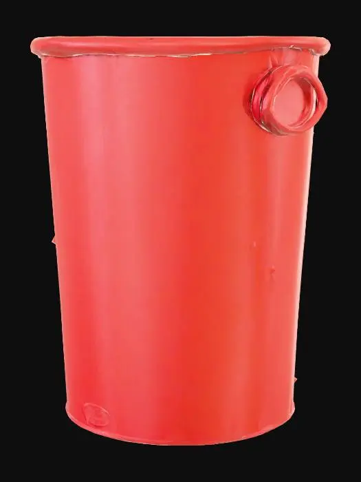 3D model for red rubber hamper, usable instead of skirt,
height - 90cm
base diameter - 50 cm
interior diameter 45cm
margin - 40 cm