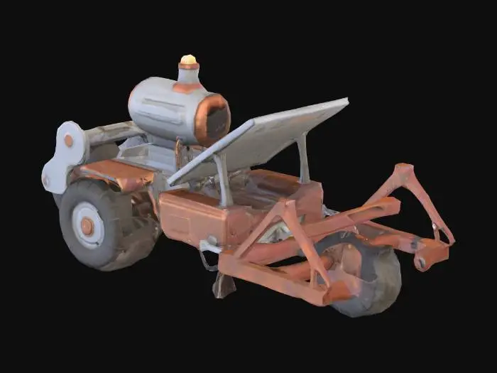 3D model for Futuristic Farming