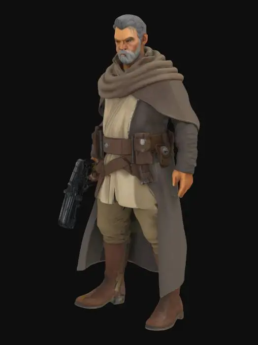 3D model for Star Wars Outlaws