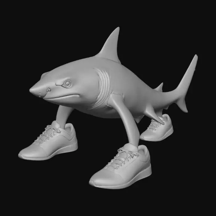 3D model for Sneaker Shark