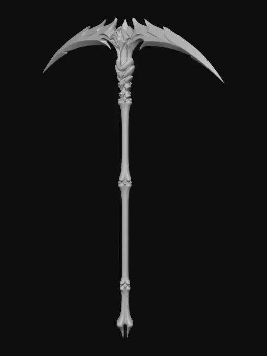 3D model for Ebonblade Scythe