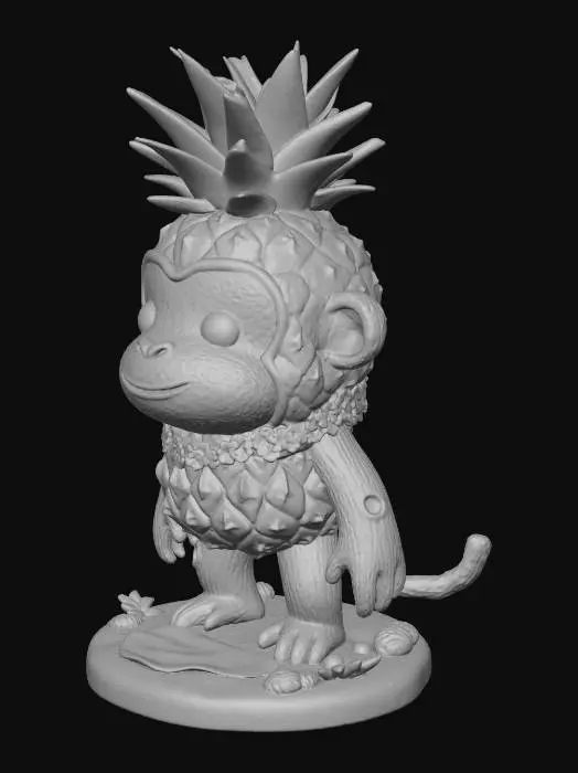 3D model for Tropical Monkey Fiesta
