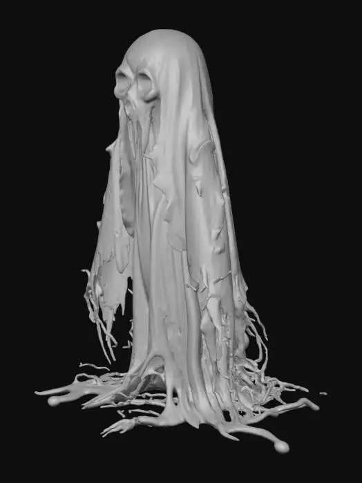 3D model for Peach Color Ghost