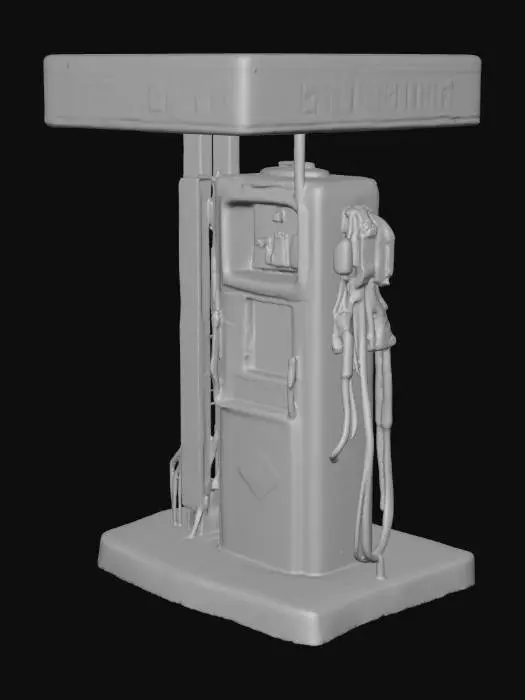 3D model for Vintage Gas Pump
