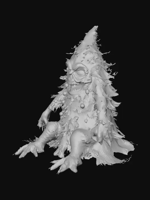 3D model for Nightmare Evergreen, #Christmas2025#