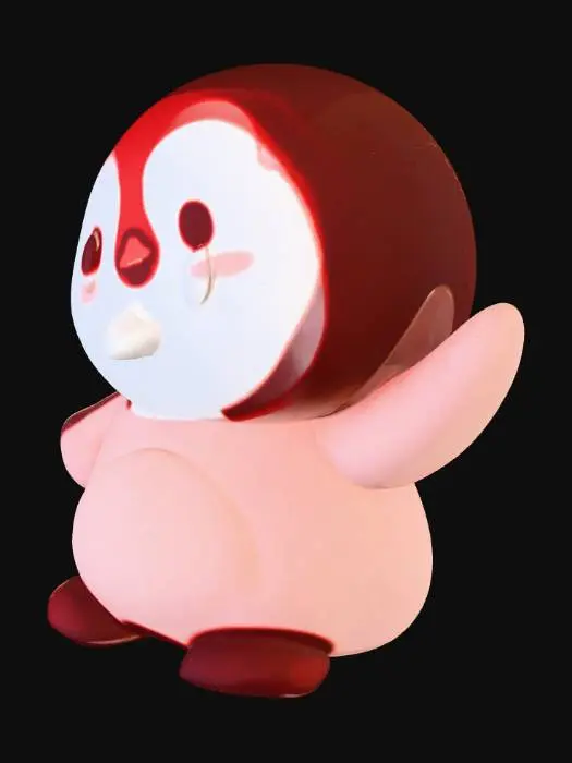 3D model for Rosy Penguin