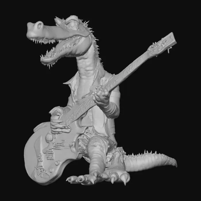 3D model for Rockin' Gator