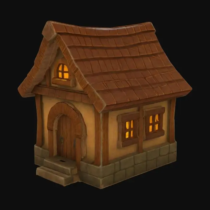 3D model for Cozy Cottage
