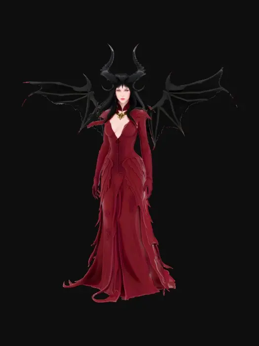 3D model for Lilith model from diablo 4