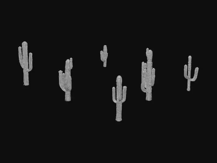 3D model for Desert map