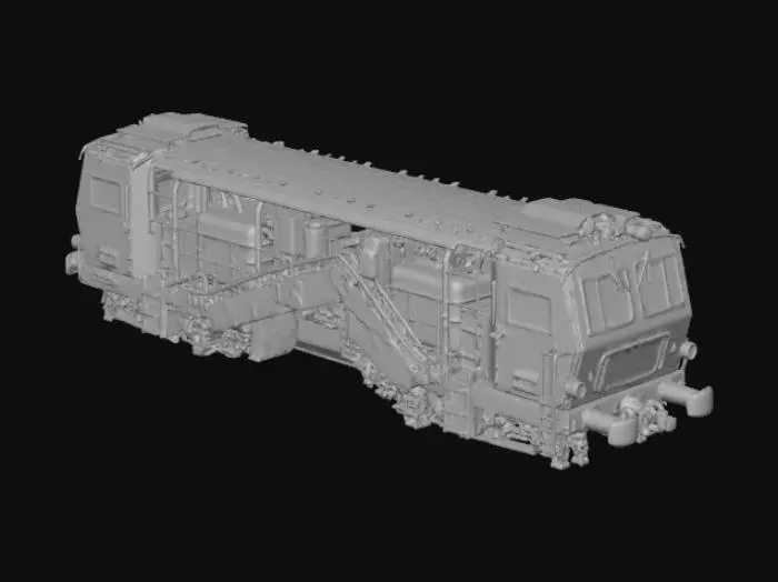 3D model for Railway Maintenance Machine