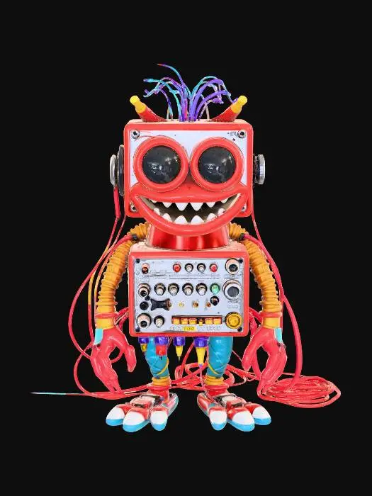 3D model for synthesizer monster