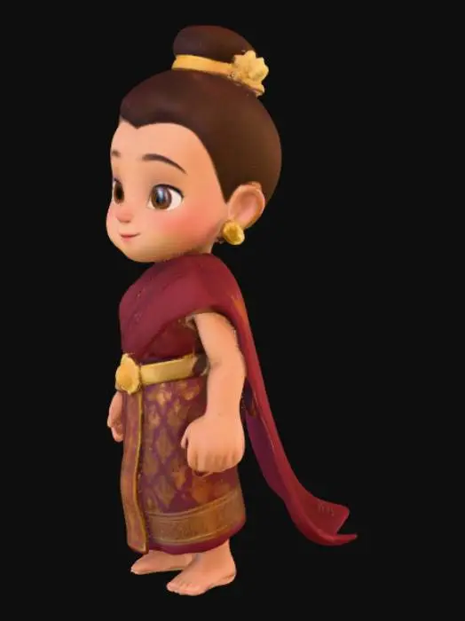 3D model for Siamese Charm