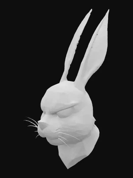3D model for Stoic Rabbit