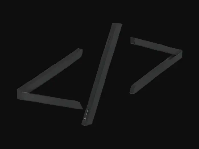 3D model for HTML Tag Symbol