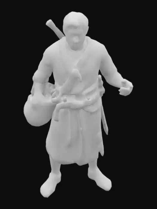 3D model for Model of Citizien using examples from the game Empire Earth. 