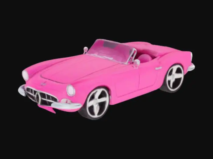 3D model for Barbie Car
