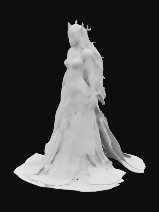 3D model for Lust Woman in mythical dress
