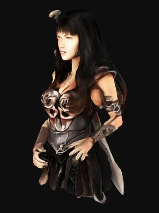 3D model for Warrior Princess Xena