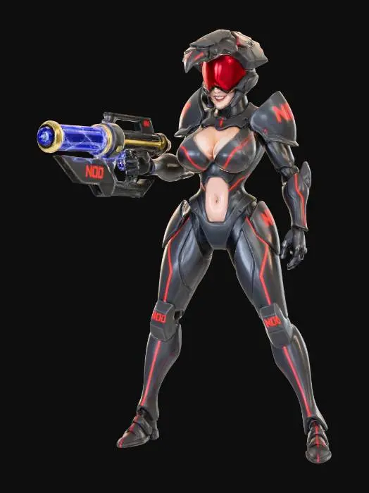 3D model for Cyber Valkyrie