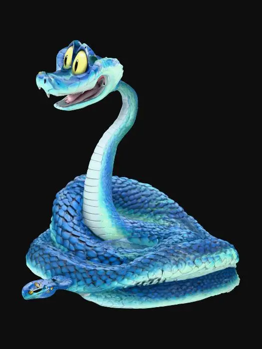 3D model for Blue Coil