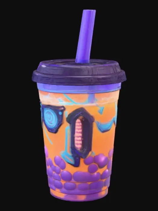 3D model for Cyber Boba Charge