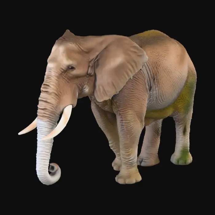 3D model for Elephant in Habitat