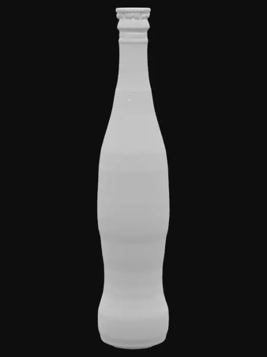 3D model for a bottle of coke that says "nuka-cola" instead of cocacola.