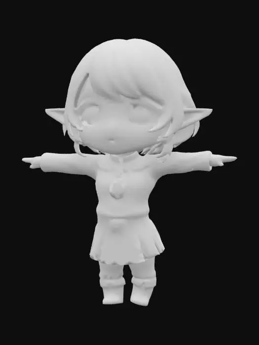 3D model for Chibi