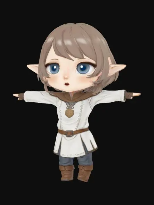 3D model for Chibi