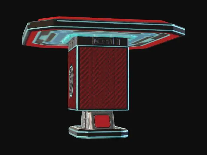 3D model for Neon Holo Console
