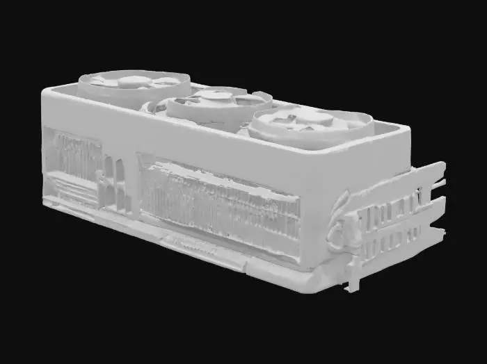3D model for Gold Gaming Graphics Card 5090