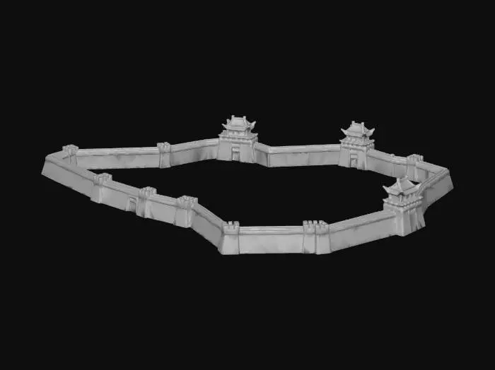 3D model for wall-old
