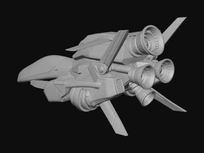 3D model for Starfighter Model