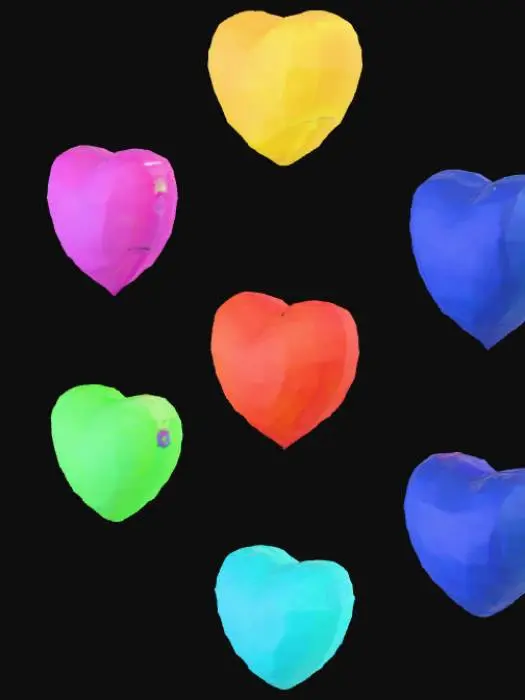 3D model for 7 souls undertale 