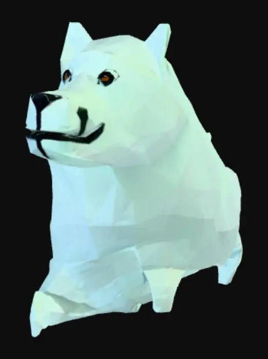 3D model for Undertale puppy