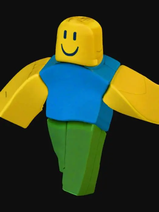 3D model for Roblox noob
