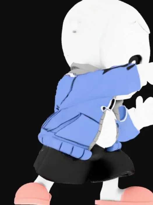 3D model for Sans
