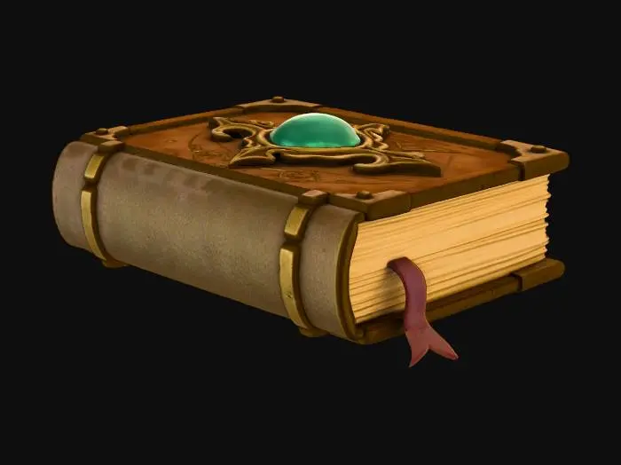 3D model for Enchanted Tome