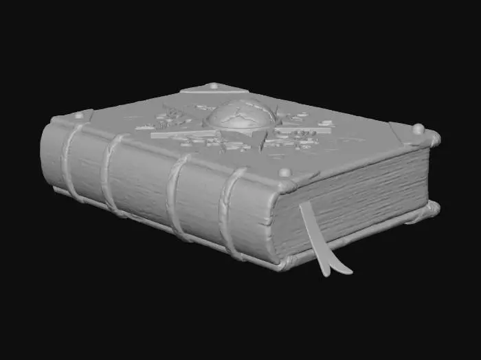 3D model for Enchanted Grimoire