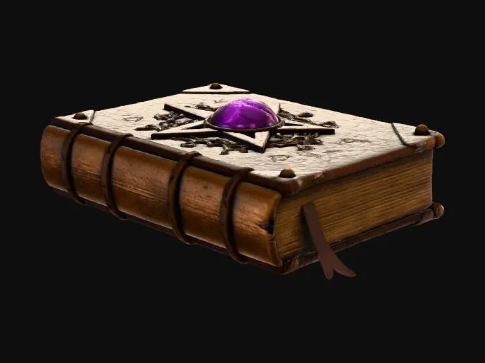 3D model for Enchanted Grimoire