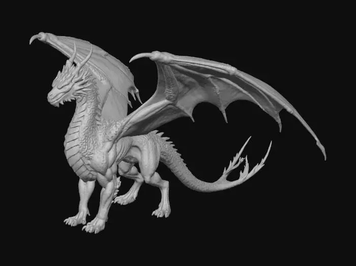 3D model for generate image like this but i need the 3d modeler to be able to make the tails correctly