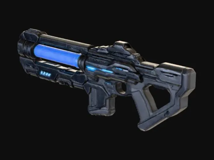 3D model for Plasma Arc Rifle