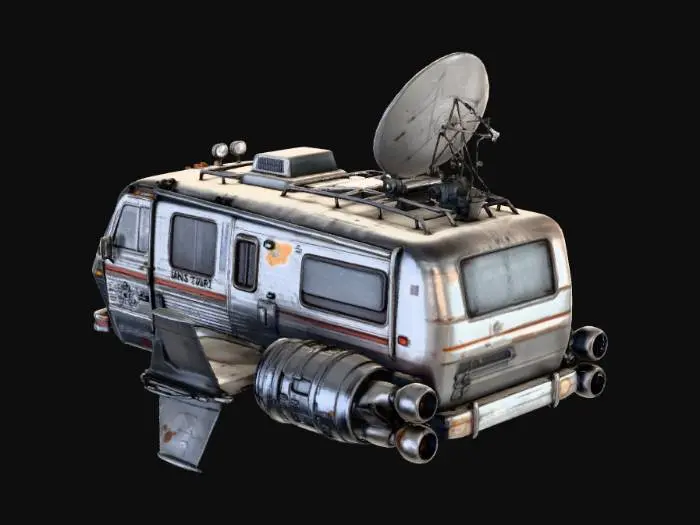 3D model for Space Winnebago Adventure