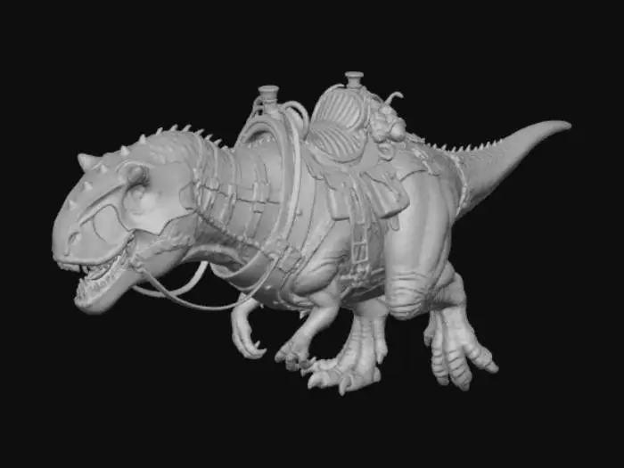 3D model for Armored Rex Adventure